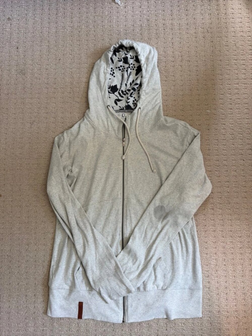 Ampersand Ave Zip Shoulder Sweatshirt Size XL